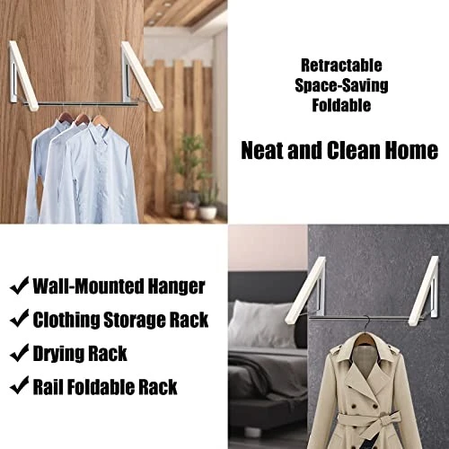 wall clothes drying rack