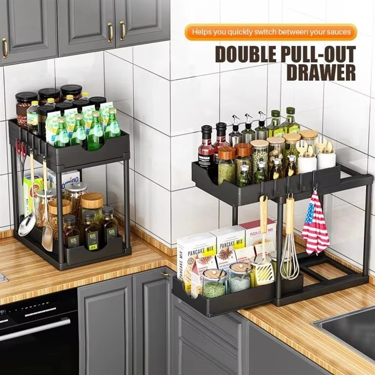 under sink storage plastic